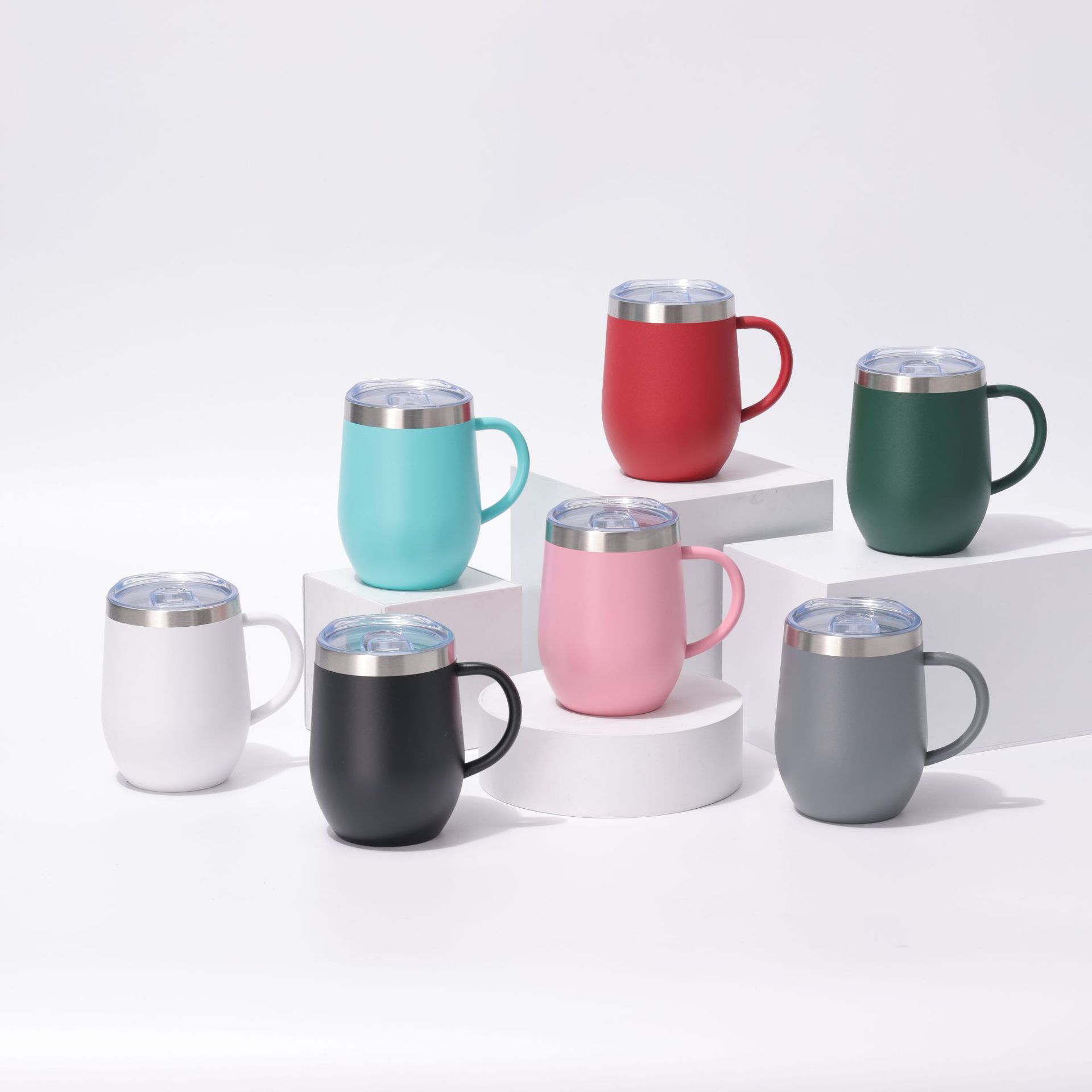 Taza de café de acero inoxidable